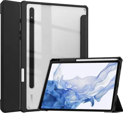 Produktbild von Bizon Case Tab Clear Matt Samsung Galaxy Tab S8 / S7 schwarz