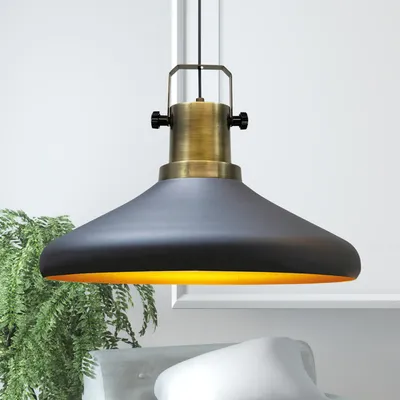 Produktbild von Pendelleuchte Champion Vintage 35 cm - Schwarz