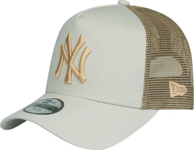 Produktbild von New Era Kinder Trucker Cap - New York Yankees stone - Child