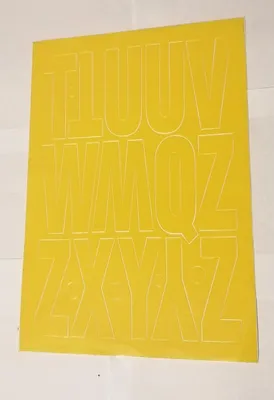 Image de Lettres et chiffres autocollants