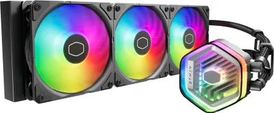 Immagine prodotto di Cooler Master MasterLiquid 360 ATMOS Processor Raffreddamento a liquido 12 cm Nero
