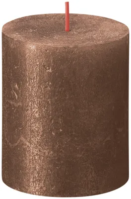 Zdjęcie produktu dla Świeca rustykalna Bolsius miedź 80/68 mm