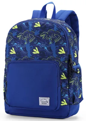 Produktbild von Kinderrucksack Blau Dinosaurier Wasserabweisend Vorschule Kindergarten 11L