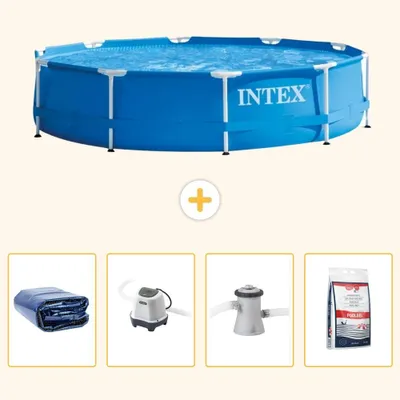 Imagen del producto de Piscina inflable rectangular - 305x76 cm - de 5 piezas - modelo SCB54