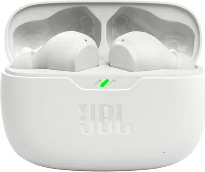 Zdjęcie produktu dla Słuchawki bezprzewodowe JBL Wave Beam, TWS, Bluetooth 5.2, IP54, do 32 godzin, białe