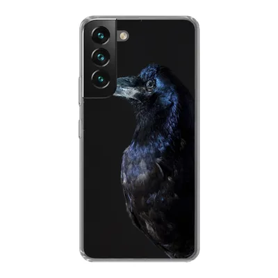 Produktbild von MuchoWow® Handyhülle Schutzhülle Hülle für Samsung Galaxy S22 Vogel - Tiere - Schwarz Silikon Softcase Handy Hülle - Mobiltelefonhülle