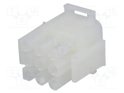 Immagine prodotto di 2 connettori 6,35 mm (maschio/femmina), tipo a lamella, con 9 pin, 600V, codice prodotto: 1-480706-0, marca Signteckve
