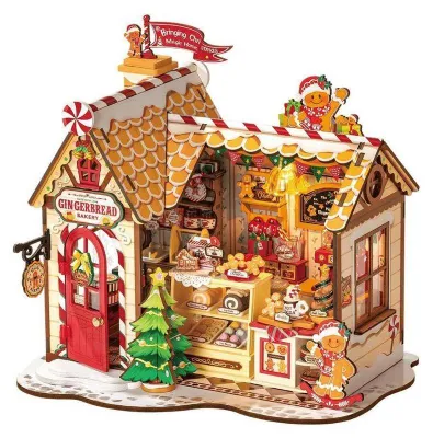 Produktbild von ROBOTIME DG176, DIY-Miniaturhaus, Junge/Mädchen, 14 Jahr(e), Erwachsene/Kinder, Mehrfarbig, 330 Stück(e)