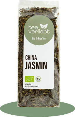 Produktbild von teeverliebt - China Jasmin  loser Grüntee | 100 g