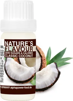 Produktbild von Flavour Drops Natürliches Aroma 10 ml COCONUT TASTE