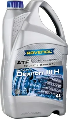 Produktbild von RAVENOL ATF Dexron III H ATF III Automatikgetriebeöl Vollsynthetiköl 4L 1212100-004-01-999 für BMW 3 Limousine (E46) 5 Limousine (E39)