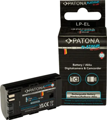 Immagine prodotto di PATONA Platino Akku Canon LP-EL Speedlite EL-1 DS401231