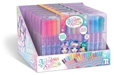 Image de Coffret de stylos gel Nebulous Stars - 26 stylos créatifs pour le bricolage