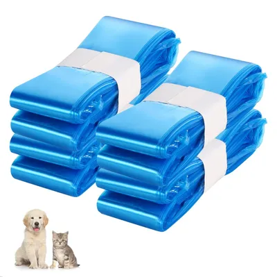 Image de Sacs de rechange pour poubelle à couches, parfums. Compatibles avec les cartouches de rechange pour poubelles à couches et pour litière pour chats. Lot de 4 (sans cartouche)