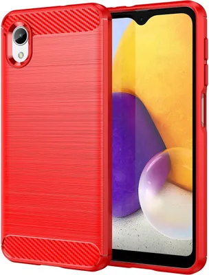 Produktbild von König Design Hülle kompatibel mit Kunststoff Soft Handyhülle - Handy Case Rot