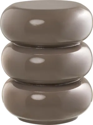 Immagine prodotto di Tavolino >Rosolina< marrone, fibra di vetro - 44x35,5 cm (A x P)