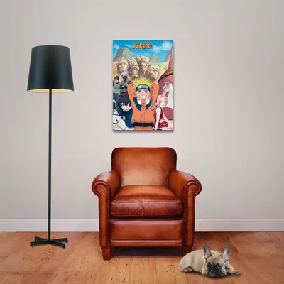 Obrázek produktu pro Naruto - Plakát - Skupina + 1 balení tesa Powerstrips® - obsah 20 kusů