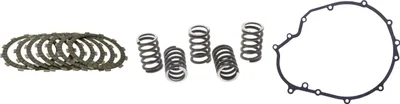 Image de Kit d'embrayage pour Kawasaki GPZ 500 S, année de fabrication 1987-2002 : disques d'embrayage, ressorts d'embrayage, joint de couvercle d'embrayage de la marque pamoto - Neuf