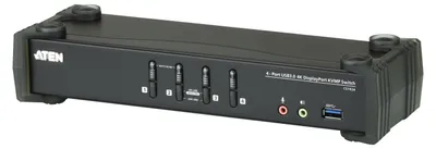 Produktbild von ATEN CS1924 4-Port USB 3.0 4K DisplayPort KVM Switch