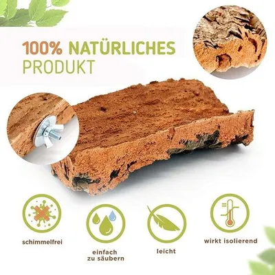 Produktbild von Famanu Vogelzubehör für Naturvögel - Spielzeug und Sitzbrett