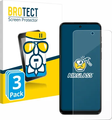 Produktbild von 3x BROTECT Schutzglas für Motorola Moto G14 Schutzfolie Panzer Folie Glas Display Schutz klar