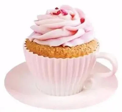 Obrázek produktu pro Silikonové šálky na muffiny cupcakes 4 kusy