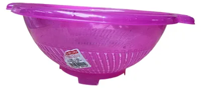 Image de Passoire plastique 25 cm rose