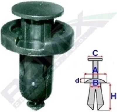 Immagine prodotto di Perno Di Montaggio Honda (10 Pezzi)