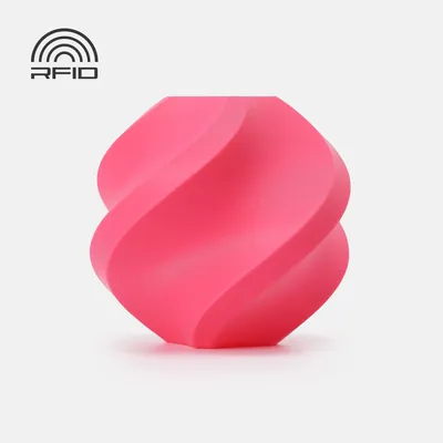 Zdjęcie produktu dla Filament PLA Basic firmy Bambu Lab na szpuli 1 kg, kolor intensywny róż