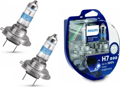 Zdjęcie produktu dla Philips żarówka halogenowa H7 12 V 55 W PX26d RacingVision GT200, 1 zestaw.
