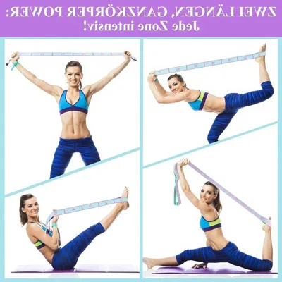 Verpackung von 2 elastischen Stretchbändern