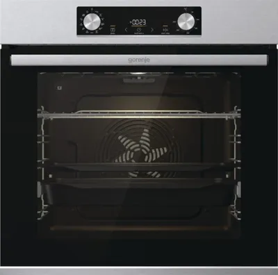 Produktbild von Gorenje BPS6737E14X Einbau-Backofen Multifunktion, 77 Liter,Pyroclean Selbstreinigung, Airfry, Pizza-Funktion, Auftaufuktion, Edelstahl