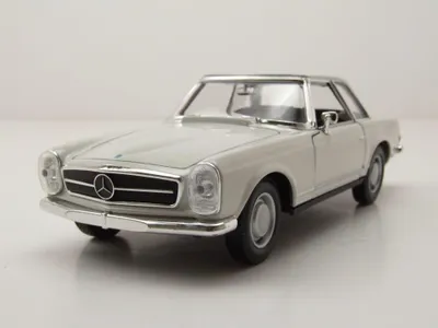 Produktbild von Welly 24093W Mercedes 230 SL Pagode W113 weiß 1:24