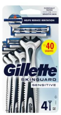 Produktbild von Gillette Skinguard Einwegrasierklingen, 4er-Pack