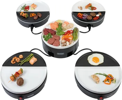 Produktbild von Bourgini Chef’s Dinner Party Gourmet-Set – 4 Personen – Backblech – PFAS-frei