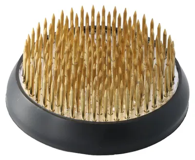 Blumenstecker aus Edelstahl, Ikebana-Halter, 6 cm