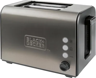 Obrázok produktu pre Black & Decker BXTOA900E Hriankovač 7 2 plátky 900 W čierny, nerezová oceľ