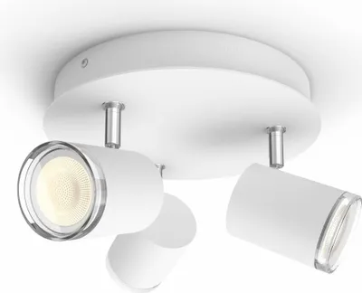 Produktbild von Philips Hue White Amb.Adore Spot Rondell 3flg weiß 3x350lm DS