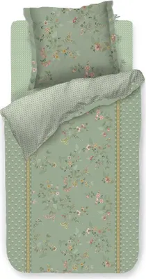 Produktbild von Pip Studio Kissenbezug einzeln Kili Flower Farbe Grün Größe 80x80