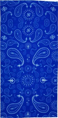 Produktbild von Loop Schal Multifunktionstuch Halstuch Bandana Sport Outdoor Schlauchschal Paisley Blau