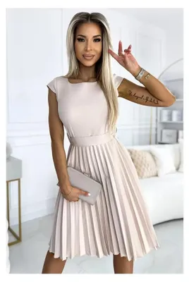 Produktbild von Kleid NUMOCO LILA 311-14 BEIGE Größe: L