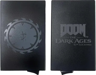 Image de Portfel na karty kredytowe Doom The Dark Ages - Aluminiowy, Licencjonowany