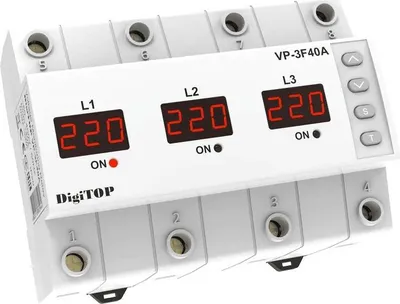 Zdjęcie produktu dla Przekaźnik napięciowy trójfazowy VP-3F40A