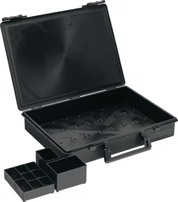 Zdjęcie produktu dla raaco 104203, Czarny, Polipropylen (PP), 338 mm, 261 mm, 57 mm, 527 g