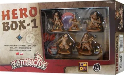 Produktbild von Zombicide Erweiterung: Hero Box PORTAL Helden-Set