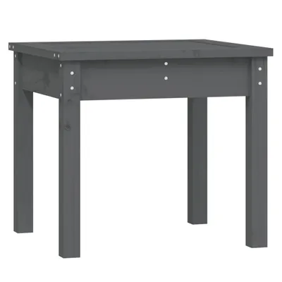 Produktbild von vidaXL Gartenbank Grau 50x44x45 cm Massivholz Kiefer