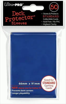 Produktbild von Ultra PRO 82670, Kartenhülle, Blau, 50 Stück(e)
