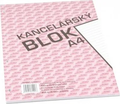Obrázek produktu pro Kancelářský blok A4, linka, 50 listů