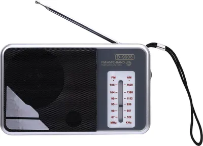 Zdjęcie produktu dla Przenośne radio AM/FM, zasilane bateryjnie, z możliwością ładowania przez USB, radio dla seniorów z przetwornikiem półprzewodnikowym, do użytku w domu i na zewnątrz oraz w podróży