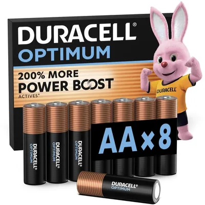 Productafbeelding van Duracell Optimum AA - alkaline batterijen - 1,5V, LR6 - 8 stuks